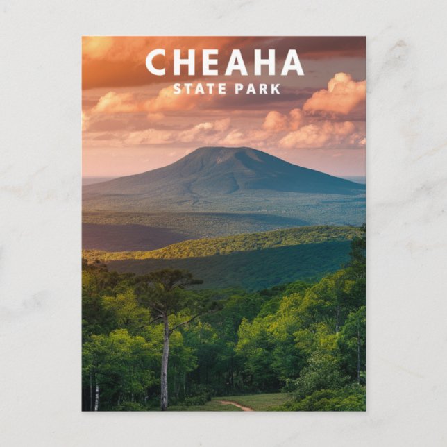 Cheaha State Park, Alabama  Postcard (Front)