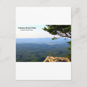 CHEAHA STATE PARK - ALABAMA'S HIGHEST POINT POSTCARD