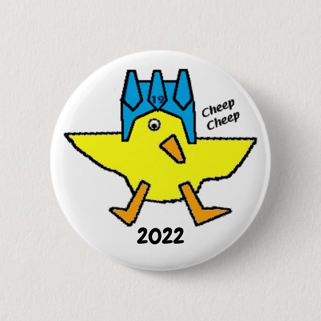 cheap19 6 cm round badge (Front)