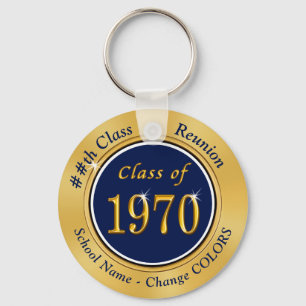 Cheap, 55th Class Reunion Ideas, Class of 197O, Key Ring