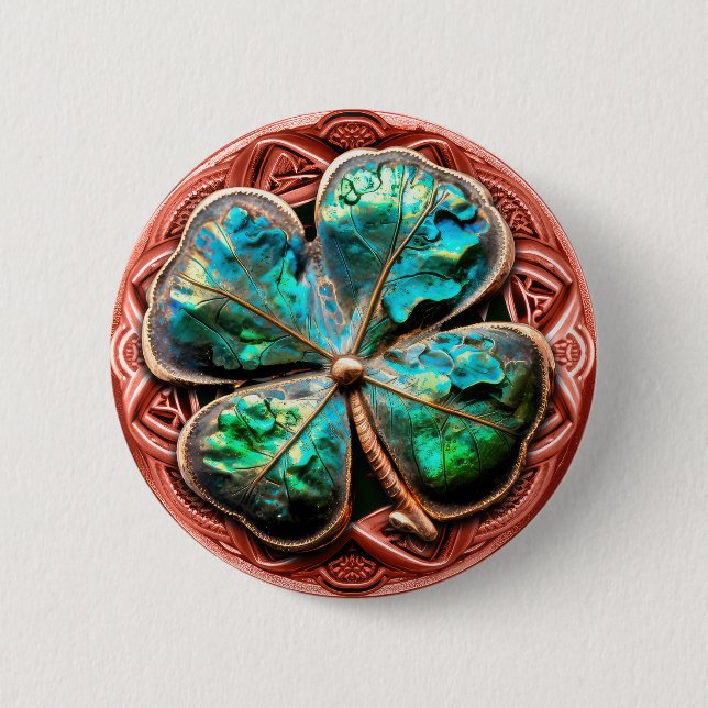 Cheap&Chic Leprechaun Treasure #1 6 Cm Round Badge (Front)