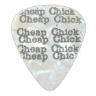 Cheap Chick Guitar Pick Cheap Trick Band Parody