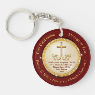 Cheap Christian Gifts for Friends, Pastor, Anyone Key Ring