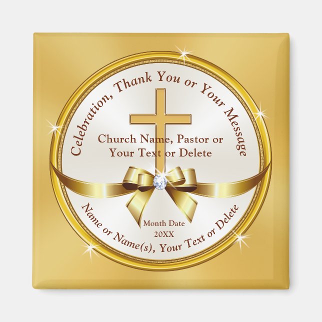 Cheap, Christian Party Favours for ANY Occasion Magnet (Front)