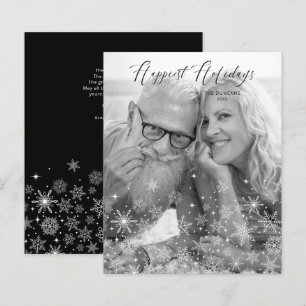 Cheap Christmas Snowflakes Happiest Holidays Photo