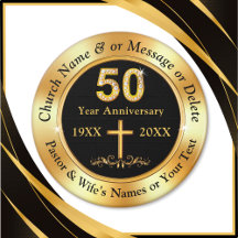 Cheap, Church 50th Anniversary, Party Favours,