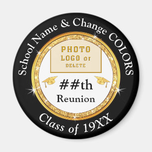 Cheap, Class Reunion Souvenir Ideas, Any Year Magnet