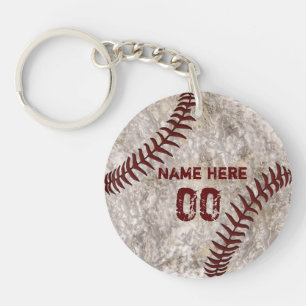 Cheap End of Season Gifts for Baseball Players Key Ring