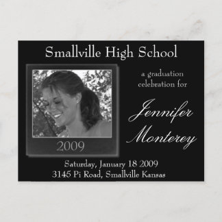 Cheap Graduation Invitations Photo Postcard
