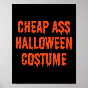 Cheap Halloween Costume Fun Halloween Poster