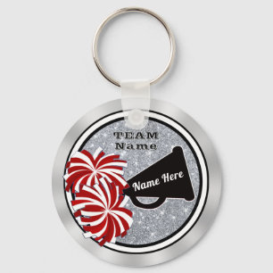 Cheap Personalised Cheerleading Gifts and Coaches Key Ring