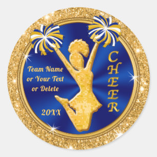 Cheap Personalised Cheerleading Stickers