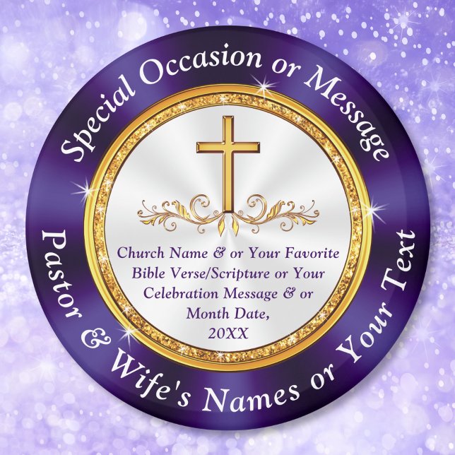 Cheap Personalised, Church Gift Ideas, Church Magnet (Church Magnets. Personalized Church Party Favors. Cheap gifts for church members. Church anniversary)