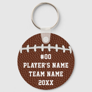 Cheap Personalised Football Gifts for Players BULK Key Ring