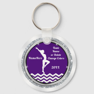 Cheap Personalised, Gymnastics Gifts, Gymnastics Key Ring