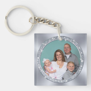 Cheap Personalised Photo Keychain Double Sided