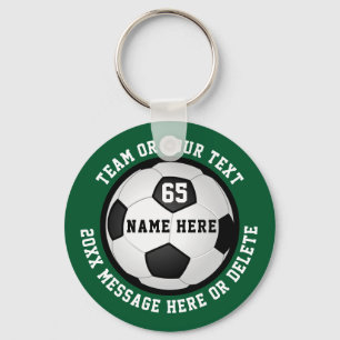 Cheap Personalised Soccer Team Gifts for Boys Key Ring