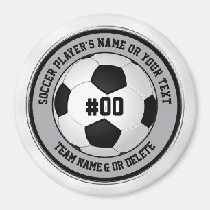 Cheap, Personalised Soccer Team Gifts, Magnet