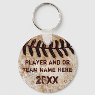 CHEAP PERSONALIZED Baseball Team Gifts YOUR TEXT Key Ring