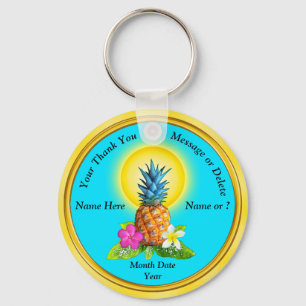 Cheap Personalized Hawaiian Party Favors Key Ring