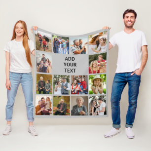 Cheap Photo Blanket Collage