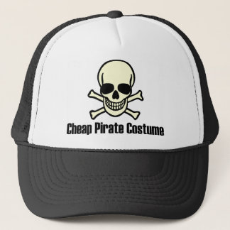 Cheap Pirate Costume Trucker Hat