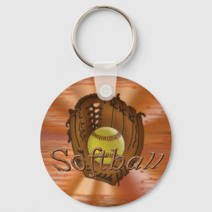 Cheap Softball Team Gift Ideas SOFTBALL KEYCHAINS