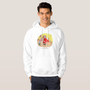 Cheap Toy men white hooded sweatshirt