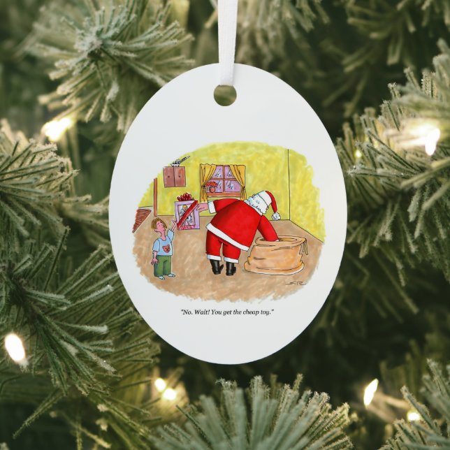 Cheap Toy oval metal ornament (Insitu)