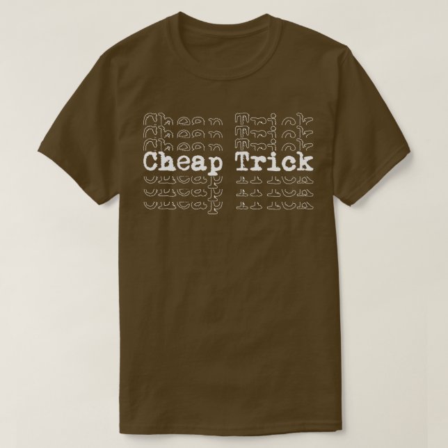 Cheap Trick Stylised 2 TShirt (Design Front)