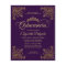 Cheap Vintage Purple Violet Gold Frame Quinceanera