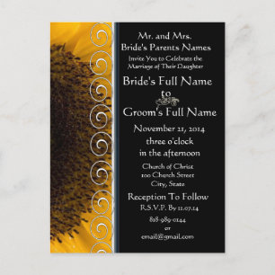 Cheap Wedding Invitation Postcards