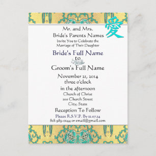 Cheap Wedding Invitation Postcards