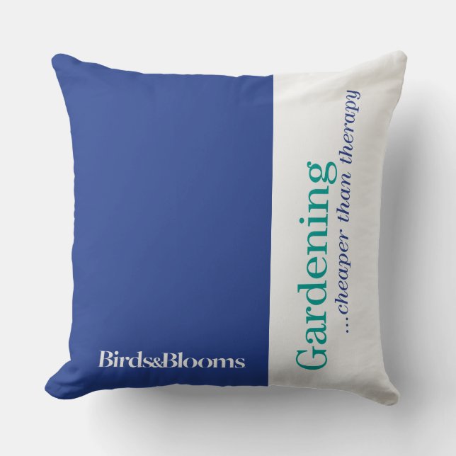 Cheaper Than Therapy Cushion (Front)