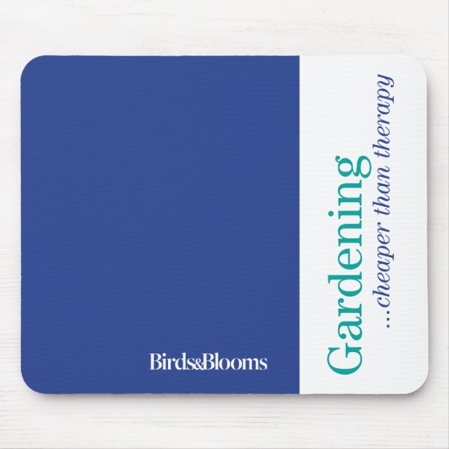 Cheaper Than Therapy Mouse Mat (Front)