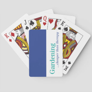Cheaper Than Therapy Playing Cards