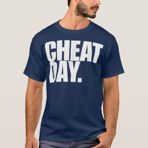 Cheat Day Shirt Gym Work Out, Weight Lifter Feast 