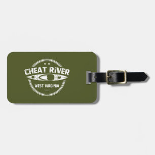 Cheat River, West Virginia Luggage Tag