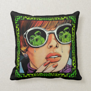 Cheater throw pillow