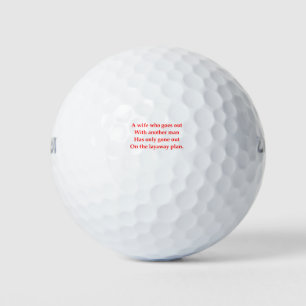 cheating golf balls