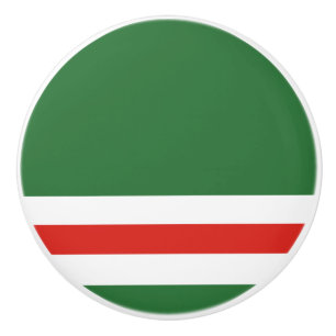 Chechen Republic of Ichkeria flag Ceramic Pull