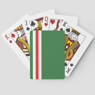 Chechen Republic of Ichkeria Flag Playing Cards