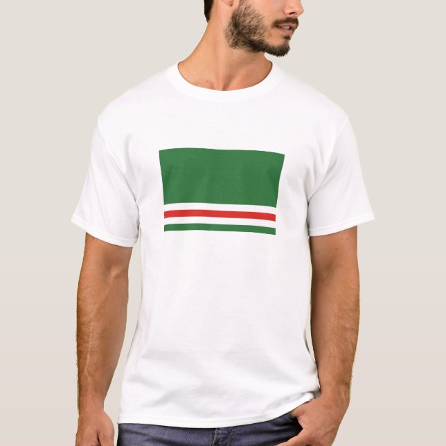 Chechen Republic of Ichkeria Flag T-Shirt (Front)