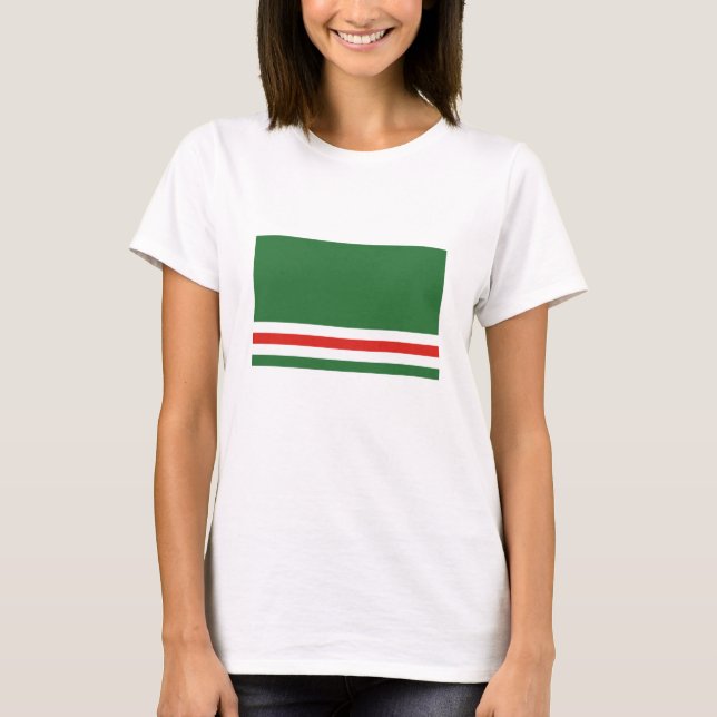 Chechen Republic of Ichkeria Flag T-Shirt (Front)