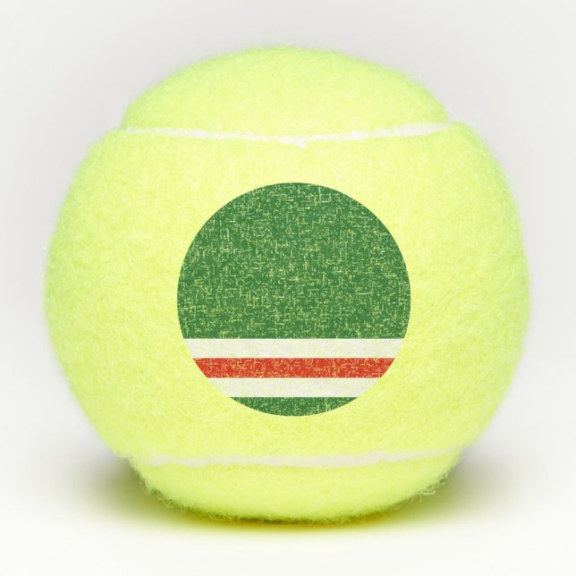 Chechen Republic of Ichkeria Flag Tennis Balls (Front)