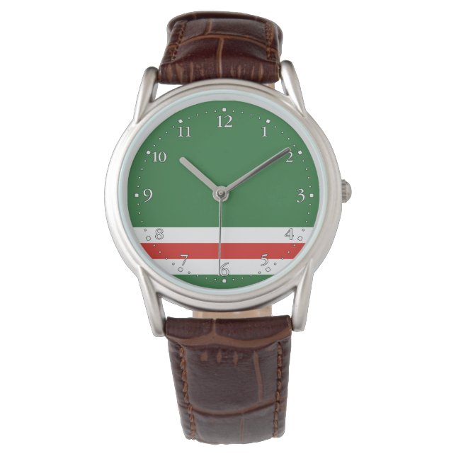 Chechen Republic of Ichkeria Flag Watch (Front)