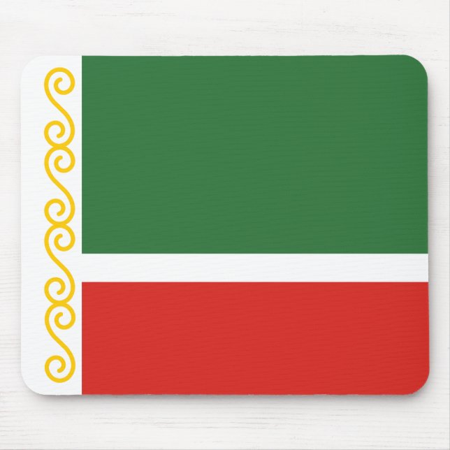 Chechnya Flag Mouse Mat (Front)