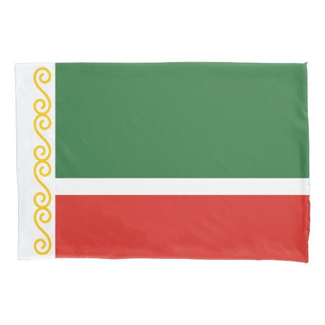 Chechnya Flag Pillowcase (Front)