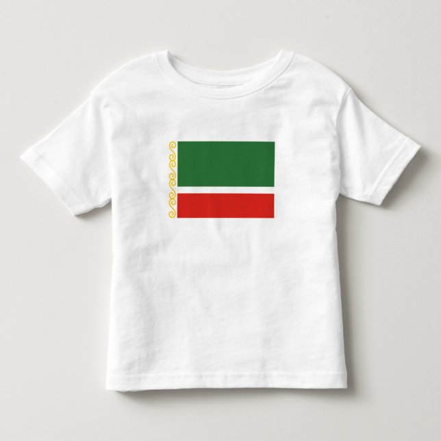 Chechnya Flag Toddler T-Shirt (Front)