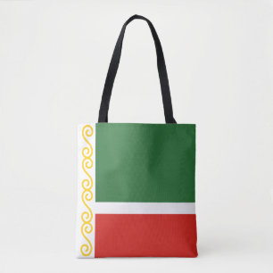 Chechnya Flag Tote Bag